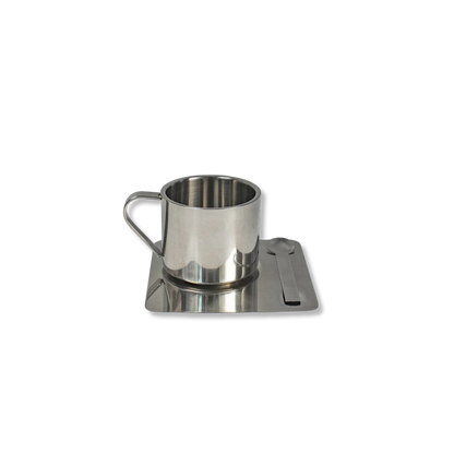 Stainless Espresso Coffee Cup Set