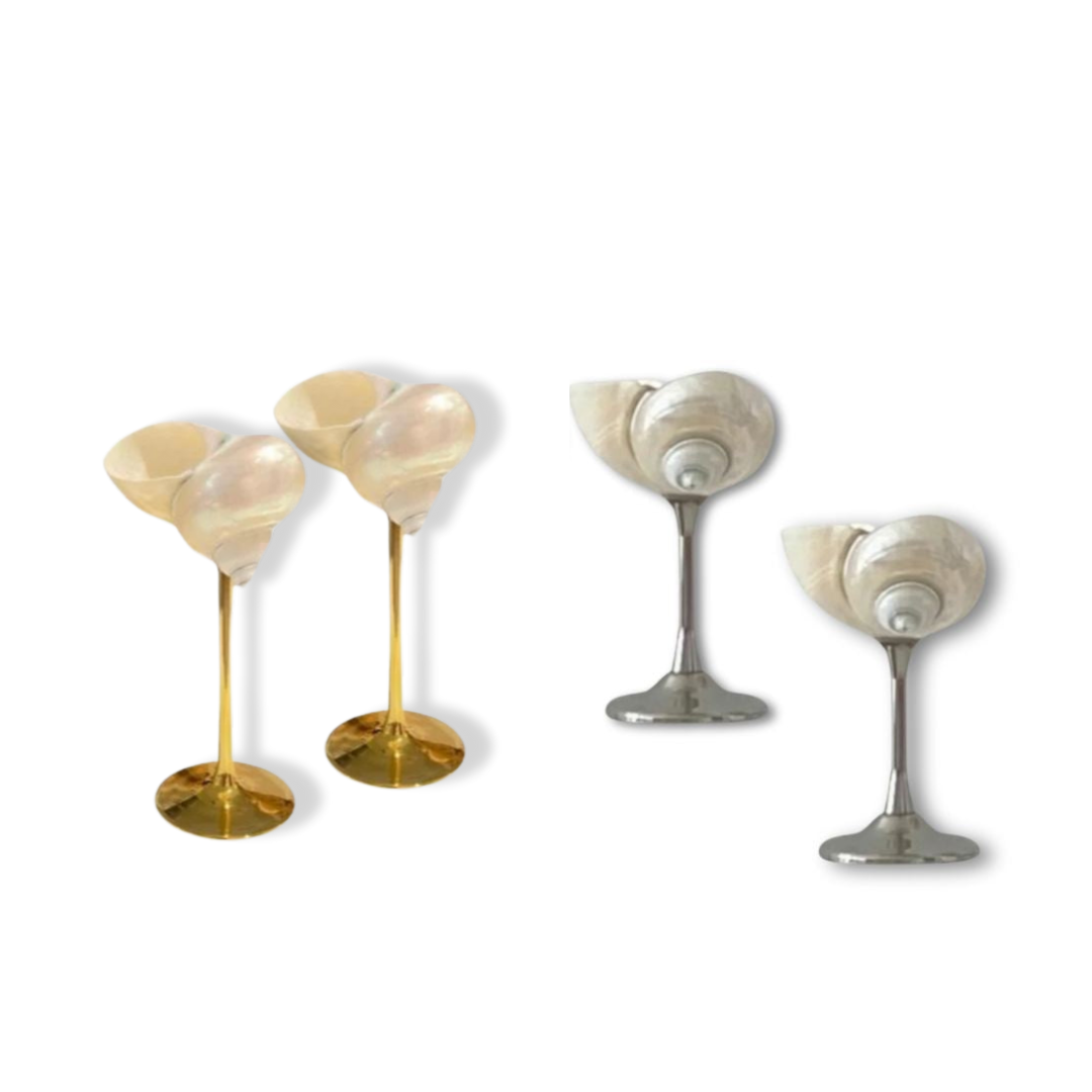 Shell Cocktail Glass Bundle