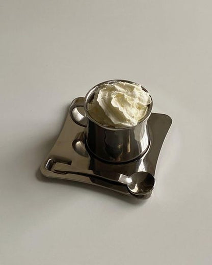 Stainless Espresso Coffee Cup Set