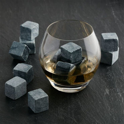 Granite Whisky Ice Cube Stones: Set of 6