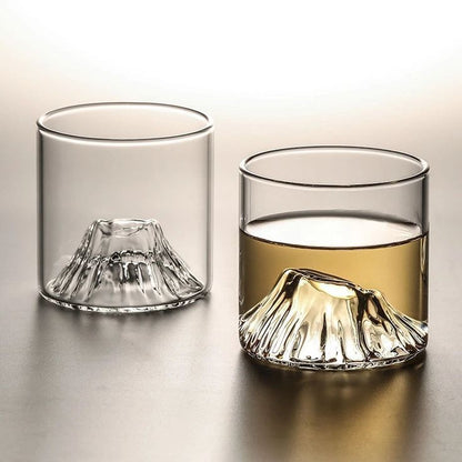 Mountain Whisky Glass Tumbler